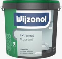 Wijzonol muurverf extramat lichte kleur 5 ltr