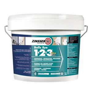 Zinsser bulls eye 1-2-3 plus 10 ltr