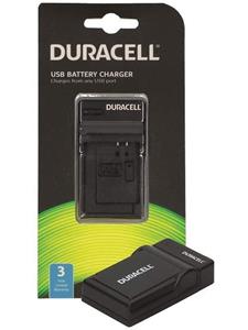 Duracell Ladegerät mit USB Kabel für DR9967/LP-E10 - 