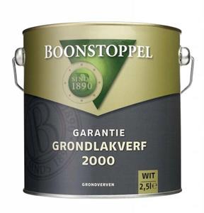 Boonstoppel garantie grondlakverf 2000 wit 2.5 ltr