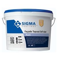 Sigma facade topcoat selfclean matt wit 10 ltr