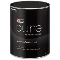 Flexa pure muurverf extra mat donkere kleur 0.5 l