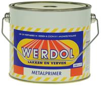 Werdol Metalprimer roestwerende primer 750 ml, wit