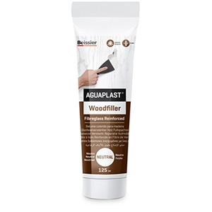 Aguaplast woodfiller neutraal (wit) tube 125 ml