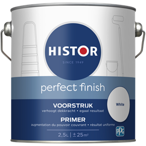 Histor perfect finish voorstrijk wit 2.5 ltr