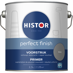 Histor perfect finish voorstrijk grijs 2.5 ltr