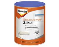 Alabastine structuurverf 3in1 extra fijn wit 5 ltr