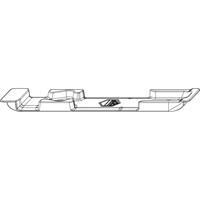 Maco valsluitplaat voor 4 mm lucht 18mm 30274