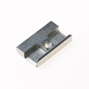 Maco Sluitplaat 29mm sponning zilv.