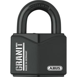 ABUS Hangslot GRANIT™, staal, 37/55 B/SB, VE = 2 stuks, zwart