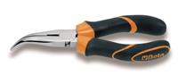 Beta Telefoontangen, lange halfronde gebogen bekken, verchroomd, twee componenten handgreep 1168BM 160 - 011680036