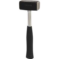 KSTOOLS KS TOOLS Fäustel mit Stahlrohr-Stiel und Kunststoffgriff, 1250g
