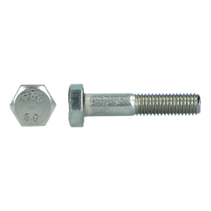 Zeskantbout staal 10.9 DIN 931 M10x40mm Verzinkt | 100 stuks