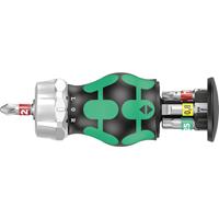 Wera Kraftform Kompakt Stubby Magazin RA 1 Bit-Set