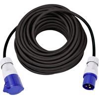 maxhauriag Max Hauri AG 162414 Strom Verlängerungskabel 16A Blau, Schwarz 30.00m