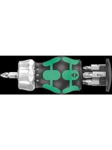 Wera Kraftform Kompakt Stubby Magazin RA 3 Bit-Set