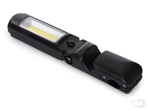 Perel werklamp led batterij 21 x 4 cm ABS zwart