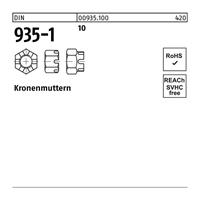 Diverse Kronenmutter DIN 935-1 M 16 10