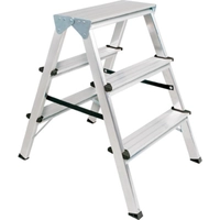 BRB-Lagertechnik BRB Doppelleiter, 2x3 Stufen