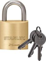 Stanley 81101 371 401 Vorhängeschloss 25mm Schlüsselschloss