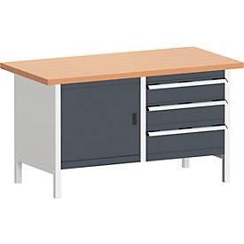 Bott 41002026.19V Kastenwerkbank (B x H x T) 1500 x 840 x 750mm