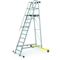 ZAP Safemaster Plus S - LM-Plattformleiter 10 Sprossen - Zarges