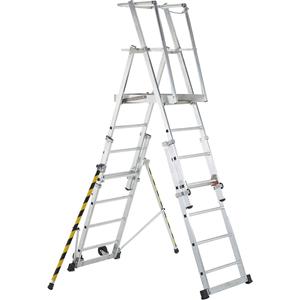 ZAP Telemaster S - ZAP Teleskop-Plattformleiter 7 Sprossen - Zarges