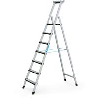 Comfortstep S gebördelte Stehleiter mit gepolsterter Stufen-Vorderkante 7 Stufen - Zarges