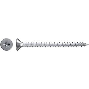 Fischer 551058 Spaanplaatschroeven 3 mm 25 mm Kruiskop Pozidriv Galvanisch verzinkt 1000 stuk(s)