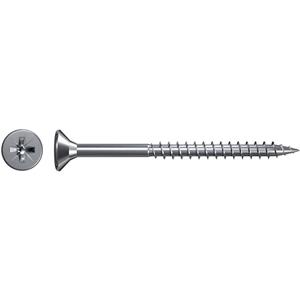 fischer - Spanplattenschraube FSP II, Senkkopf, blau-vz, TG, PZ 4,0x60