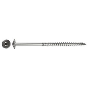 Fischer 657434 Houtschroef 6 mm 80 mm Binnen-Torx Galvanisch verzinkt 200 stuk(s)
