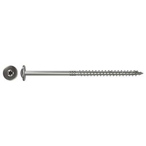 Fischer 657435 Houtschroef 6 mm 100 mm Binnen-Torx Galvanisch verzinkt 100 stuk(s)