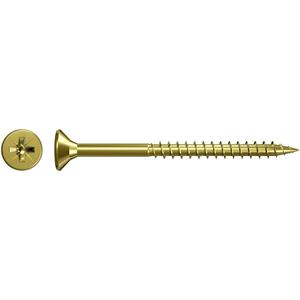 Fischer 551240 Spaanplaatschroeven 6 mm 120 mm Kruiskop Pozidriv Galvanisch verzinkt 100 stuk(s)