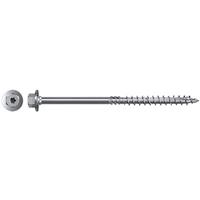 Fischer 659407 Holzschraube 8mm 80mm Außensechskant, Sechsrund 50St.