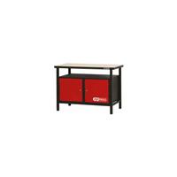 KSTOOLS KS Tools Profi-Werkbank mit 2 Türen, H840xB1200xT600 mm