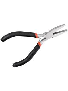 Flat nose plier 125mm oblated and planed nose (3cm) - Goobay