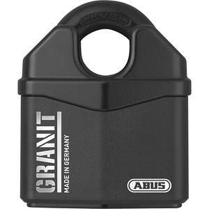 ABUS Hangslot GRANIT™, staal, 37RK/80 B/DFNLI, zwart