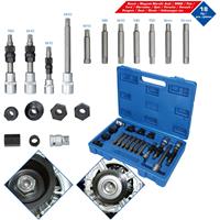BRILLIANT TOOLS Lichtmaschinen Bit- und Steckschlüssel-Satz, 18-tlg - 