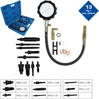 BRILLIANT TOOLS Kompressionstester-Satz für Diesel Motoren, 13-tlg