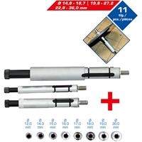 BRILLIANT TOOLS Universal-Kupplungszentrierwerkzeug-Satz, 11-tlg - 