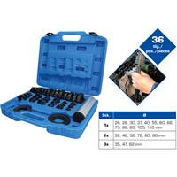 BRILLIANT TOOLS Lager-Eintreib-Satz, Nylon, 36-tlg - 