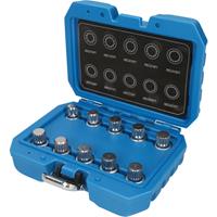 BRILLIANT TOOLS Felgenschloss-Sortiment für VW, 10-tlg - 