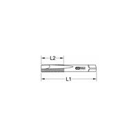 KSTOOLS KS Tools HSS CO Handgewindebohrer-Satz M, M30x3,5, 3-tlg.