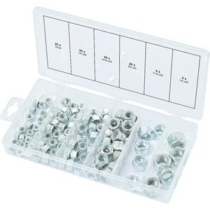 KSTOOLS KS TOOLS Sortiment Muttern, selbstsichernd, UNF, 100-tlg