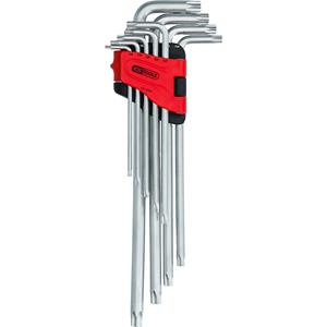 KSTOOLS KS TOOLS Torx-Winkelstiftschlüssel-Satz, extra lang, 9-tlg