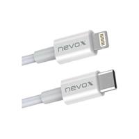 NEVOX Lightning/USB-C Kabel, 1m, ws (1701)