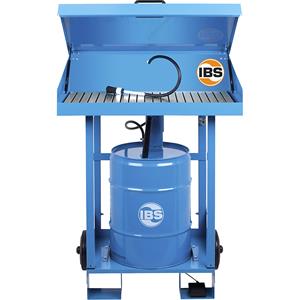 ibsscherer IBS Scherer Onderdelenreinigingsapparatuur type F2-D, voor vat van 50 l, werkhoogte x breedte x diepte = 920 x 790 x 490 mm