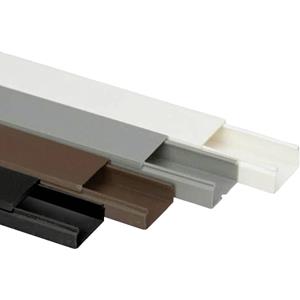 Heidemann 09957 Kabelkanal (L x B x H) 2000 x 30 x 15mm Anthrazit