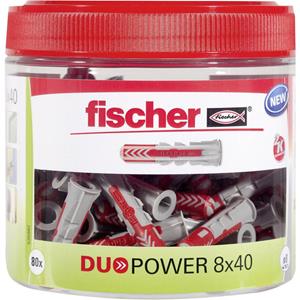 Fischer DuoPower 8 x 40 round Tin (80 pcs.)