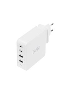 Digitus USB-C Wall Charger 100W PD 3.0 2x USB-C 2x USB-A white (DA-10197)